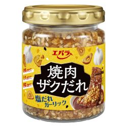 เอบาระ น้ำมันกระเทียมกรอบ รสเกลือ ขนาด 90 กรัม - Ebara Yakiniku Zakudare Shio Dare Garlic