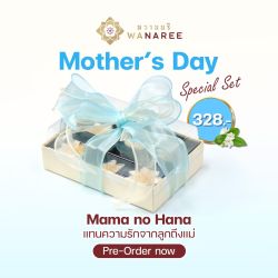 กล่องของขวัญวันแม่  ขนมไทยฟิวชัน ไทย–ญี่ปุ่น - Mama no Hana 
